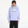 Mikina New Balance Athletics French Terry Logo Hoodie Daybreak XL