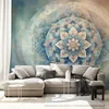 Tapeta mandala v pastelnih tonih - 245x270