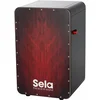 Sela SE 047 CaSela Pro Black/Red Dragon Wood-Cajon (Kot novo)
