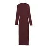 Pull&Bear Obleka burgund