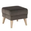 eoshop Taburet, taupe-sivo-rjava/bukev, RODESA