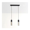Luster na sajli MELODY 2xE27/15W/230V crna