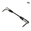 4 x FrontStage Cinch-Cinch 6, 35 mm - jack, 15 cm (PL-4X10690)