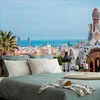 Fototapeta pogled na Park Güell v Barceloni - 245x165