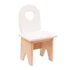 Personalized Wooden Kids’ Chair – Unique Design & Premium Quality! – Heart White