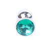 Gardj Europe Plug-Jewellery Srebrni PLUG – Zeleni