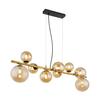 Globo 56135-9H - LED luster na sajli RIHA 9xG9/3W/230V mesing