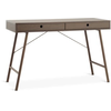 Radni sto LINDVED 48x120 2 fioke tamni hrast boja