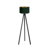 Brilagi - Stojeća lampa VELVET 1xE27/60W/230V wenge/zelena