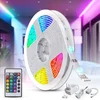 B.K. Licht B.K.Licht LED trak 5m RGB, zatemnitev, spreminjanje barv, dekoracija prostora