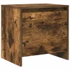 Vidaxl Nočna omarica dimljeni hrast 45x34x44,5 cm iverna plošča