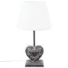 Stona lampa Prati 49cm E14 maks. 40W tamno siva Atmosphera