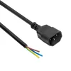 Napajalni kabel C14 AK-OT-08C CU 3x1mm2 1m