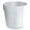 Prosperplast Klasični bel okrogel plastični cvetlični lonček 12,4 cm Grower