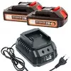 Rosfix Set 2x Baterija 21V 1.5Ah V Hitri Polnilec 21V 1.2A – Združljiva Z Makita 18V–21V | Za Električno Orodje, (5000222796)