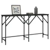 Konzolni stol crni 140 x 29 x 75 cm od konstruiranog drva