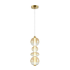 LED luster na sajli DAPHNE LED/36W/230V zlatan