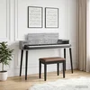 Studio radni stol Siva Sonoma 110 x 36 x 19,5 cm