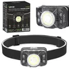 LED Punjiva čelovka sa senzorom LED/15W/5V IP66 430 lm 1800 mAh