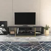 Hanah home TV Komoda Asal 150 Crno-Zlatna