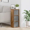 Kreveta s ladicama Staro drvo 25,5 x 22 x 69,5 cm