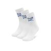 Dolge nogavice Reebok R0255-SS24 (3-pack) Bela