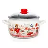 Metalac duboka šerpa RASPEVANA KUVARICA 22cm/5,7l Krem