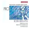PROKOFIEV - BERMAN;SONATA NO.4.OP.29,