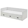 XXXL Raztegljiva Postelja Bianca, 90-180x200, Bela