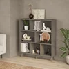 HANAH HOME Polica za knjige Bristol Anthracite