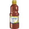GIOTTO School Paint Tempera barva Brown 500 ml