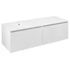 LOREA omarica z umivalnikom 141x46x51,5cm (70+70cm), leva, bela mat - Bela mat barva - 141x46x51,5 cm - Sapho - LOREA - 24 - MDF/laminat - 1410 - 460 - 515 - 14