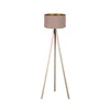 Brilagi - Podna lampa VELVET 1xE27/60W/230V bež