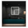 shumee LED osvetljeno ogledalo 70x75 vodoodporno IP65, obešalno navpično in vodoravno