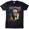 Aaliyah Trippy Black XL Majica