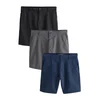 Next Chino hlače mornarska/siva/črna