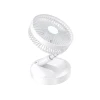 Ventilator sa podesivom visinom i daljinskim upravljačem beli