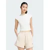 adidas Majica Adidas Kit Small Logo Rib KT0289 Bela Slim Fit