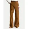 Polo Ralph Lauren Hlače iz tkanine 211B17556002 Svetlo rjava Flare Fit