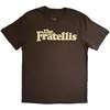 Fratellis Classic Logo Brown XL Majica