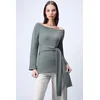 Trend Alacati Stili Ženska bluza Alc-X15038, Kaki