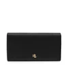 Velika ženska denarnica Lauren Ralph Lauren Slim Wallet Wlt Med 432802917009 Black
