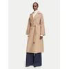 Weekend Max Mara Volneni plašč Operoso 2625016011 Svetlo rjava Regular Fit
