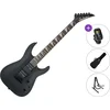 Jackson JS22 Dinky Arch Top AH SET Satin Black Električna kitara