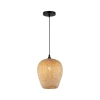 Luster na sajli ALMA, 1xE27/60W/230V, prečnik 23 cm, bambus