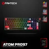 Tastatura mehanička Gaming Fantech MK918 RGB Atom PRO97 Wireless crna (Red switch)