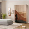 Hanah home Ormar Lena 3 135x192x52cm Hrast