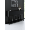 HANAH HOME Komoda Lord Black