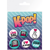 Bedževi AbyStyle - KPOP - Badge Pack - Ver. 2