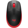 LOGITECH M190 Full-size wireless mouse - RED - 2.4GHZ - EMEA - M190 ( 910-005908 )